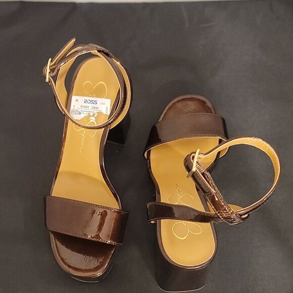 BRAND NEW JESSICA SIMPSON RAZON WOMEN'S HIGH HEEL SANDAL S2 - Picture 4 of 14